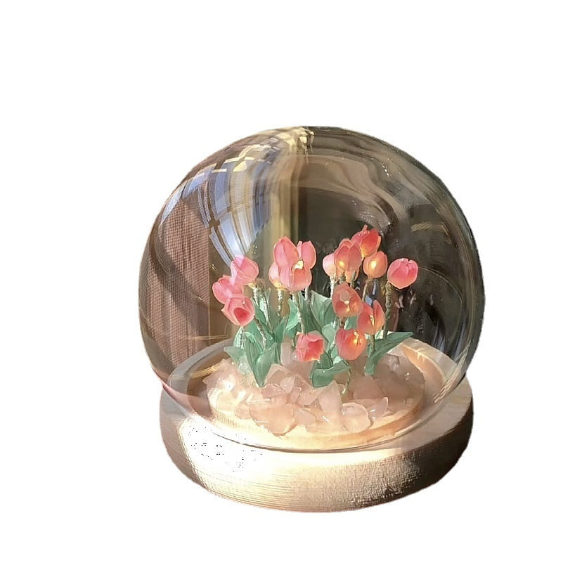 Lumévia Tulip Glow – Lámpara de noche LED de bricolaje
