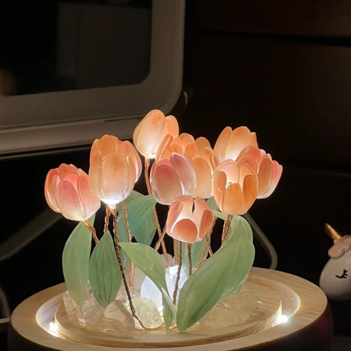 Lumévia Tulip Glow – Lámpara de noche LED de bricolaje