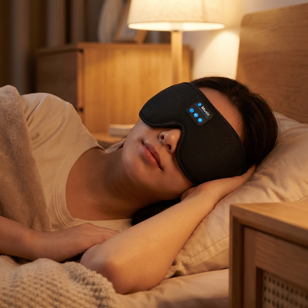Lumévia DreamMask – 3D Bluetooth Sleep Mask